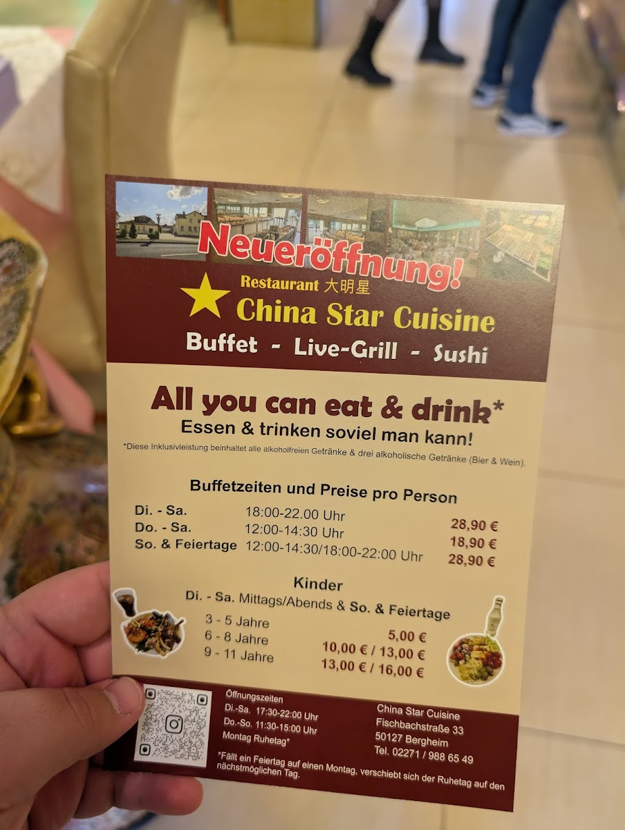 Menu China Star Cuisine - All You Can Eat & Drink-5